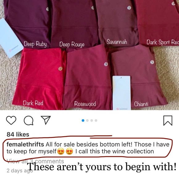 PSA SCAM ON IG - DO NOT BUY LULULEMON ALIGN ON IG! - Picture 4 of 11